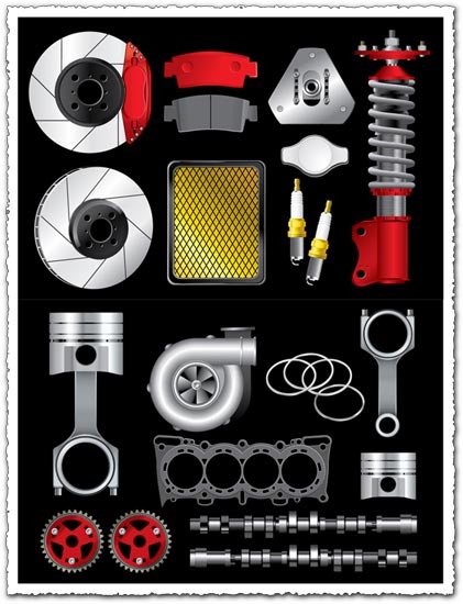 421x550 Car Auto Parts Vectors