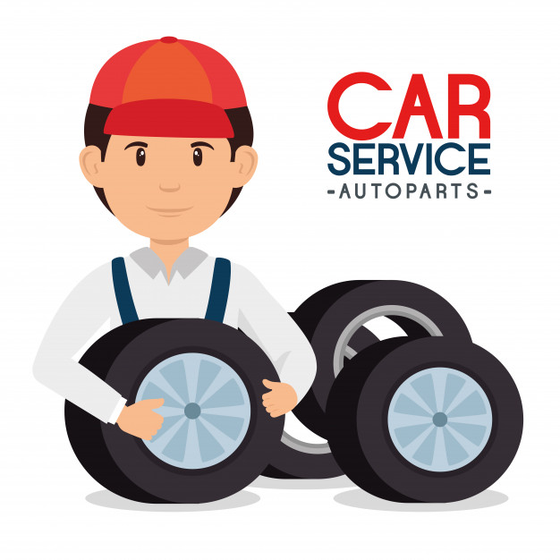 626x626 Car Service Autoparts Vector Premium Download