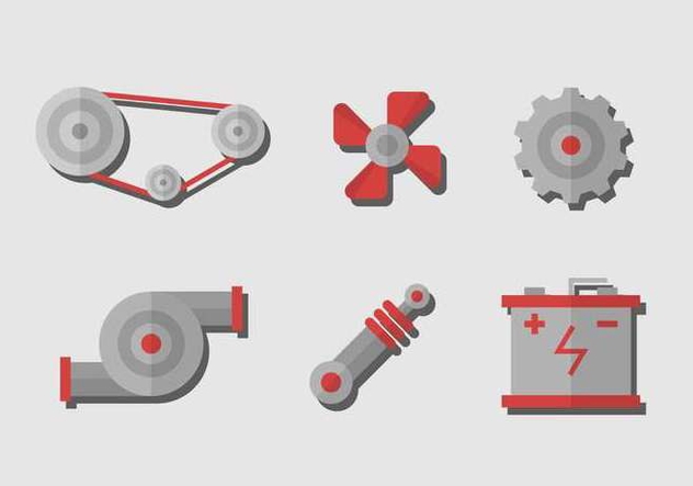 632x443 Free Car Parts Vector Free Vector Download 401353 Cannypic