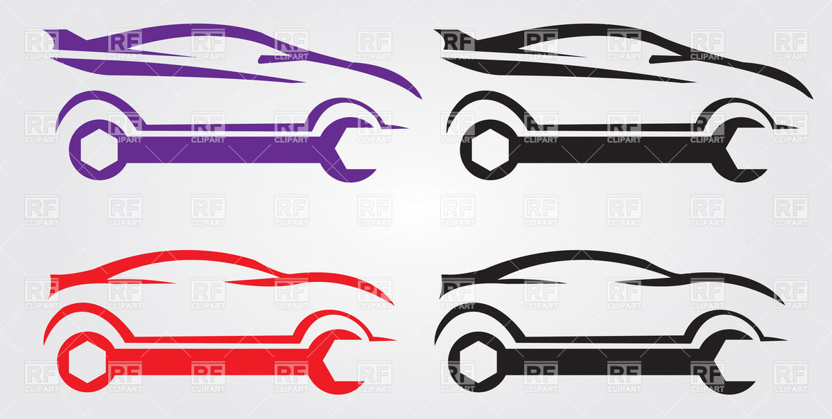 1200x605 Car Repair Service Logo Vector Image Vector Artwork Of