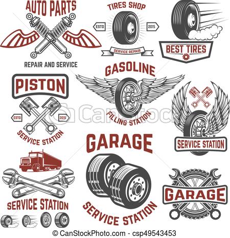 450x465 Garage, Service Station, Tires Shop, Auto Parts Store. Design