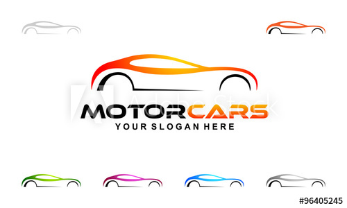 500x300 Car Logo, Modern Car And Professional Automotive Vector Logo
