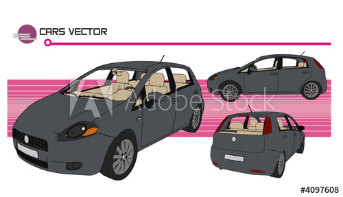 500x287 Vector De Automovil