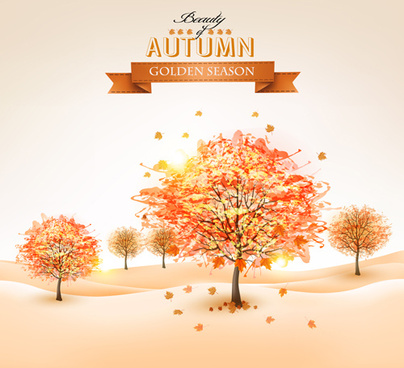 404x368 Autumn Tree Vector Free Free Vector Download (6,127 Free Vector