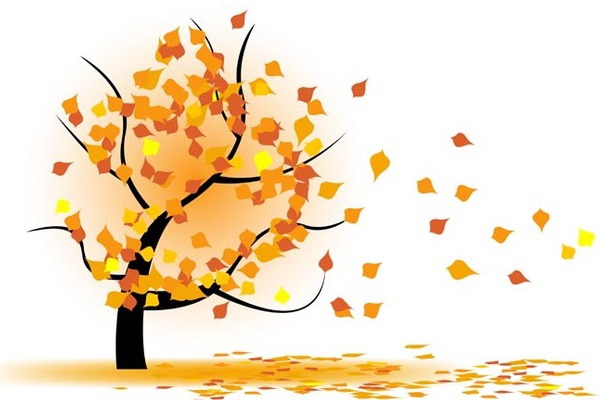 602x400 Autumn Tree In Wind Free Vector Download 339045 Cannypic