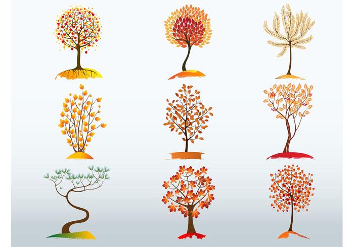 700x490 Autumn Tree Vector Bundle