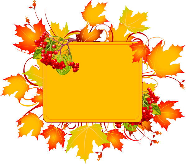 600x529 Autumn Vector Free Vector 4vector