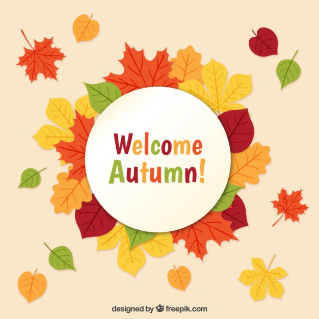 626x626 Welcome Autumn! Vector Free Download