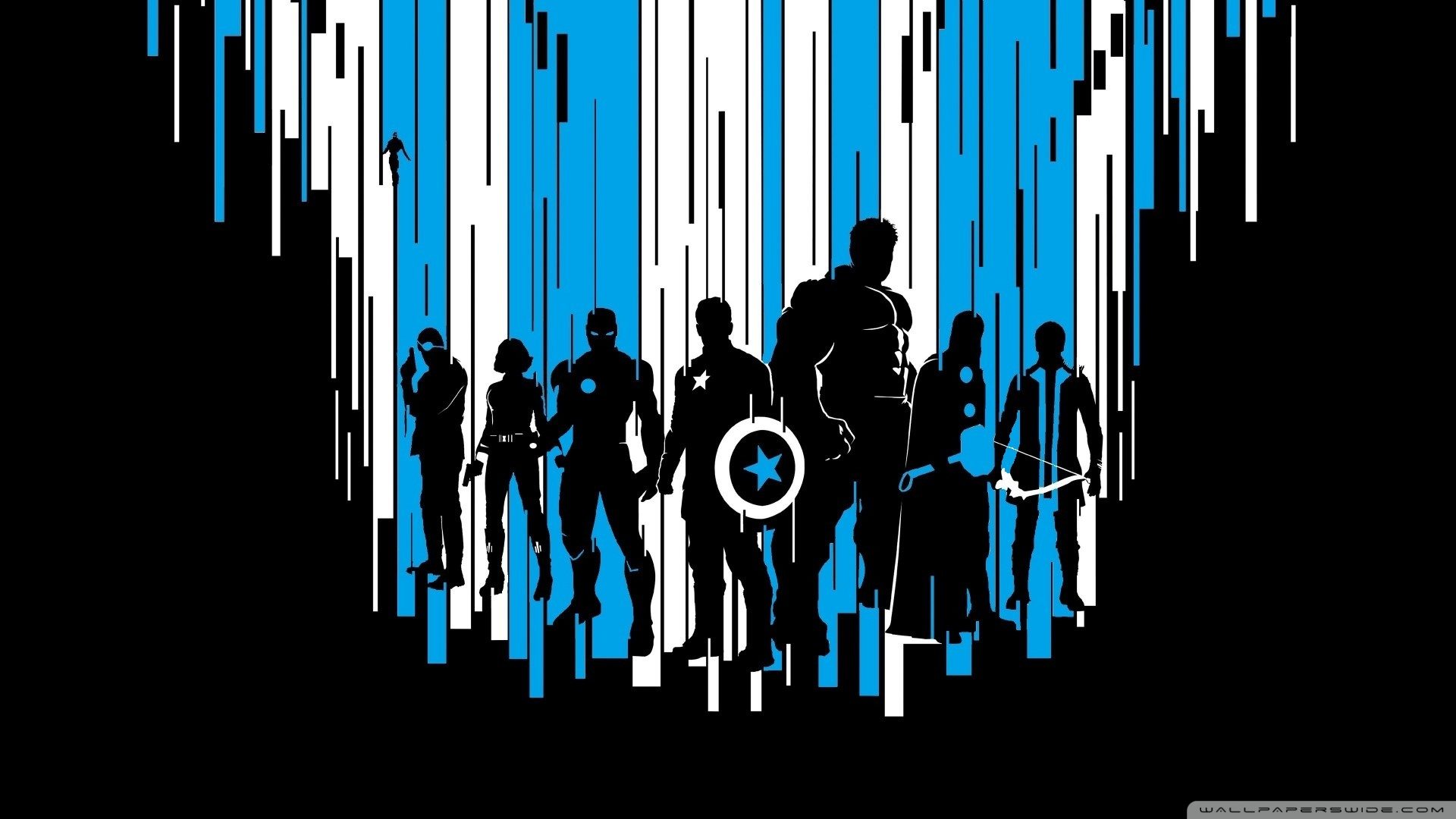 1920x1080 Download Vector Art Hd Image Avengers Age Of Ultron Black Blue