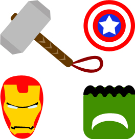 264x273 Avengers Icons