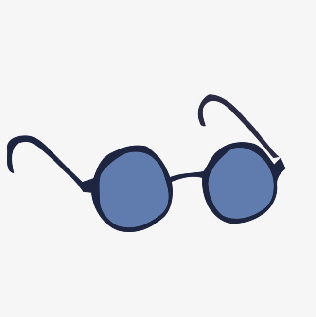 650x651 Round Glasses Vector Material, Round Vector, Glasses Vector