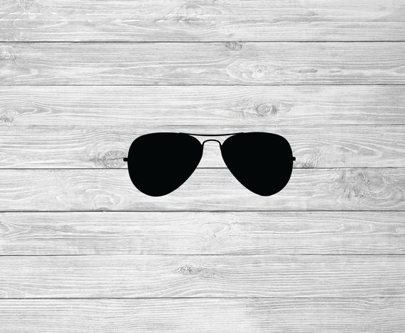 570x470 Sunglasses Clip Art Aviator Svg Clipart Glasses Vector Svg Etsy