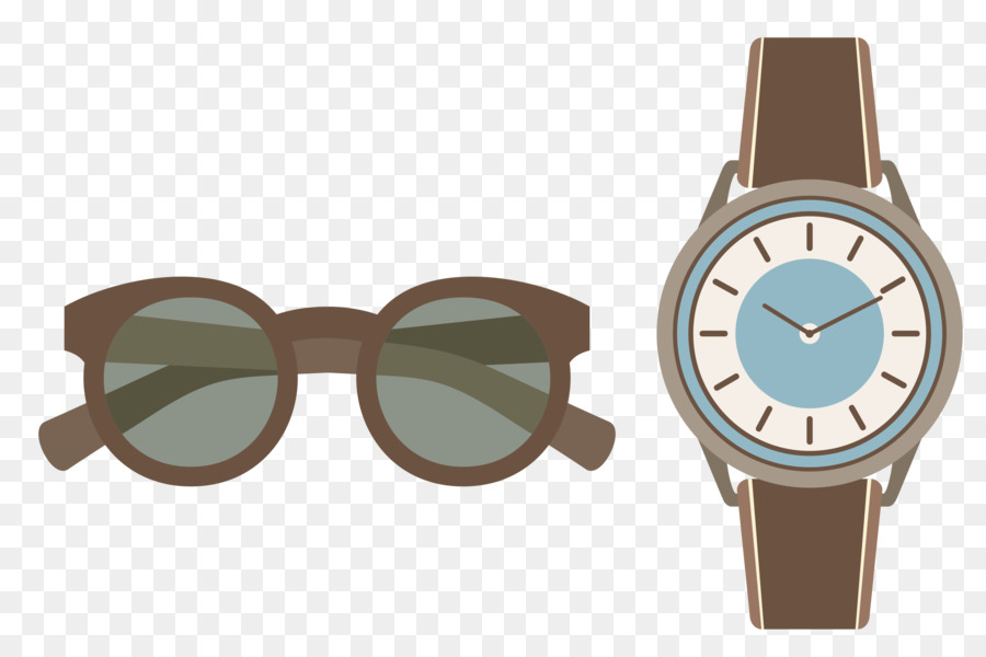 900x600 Download Aviator Sunglasses Vector Watch