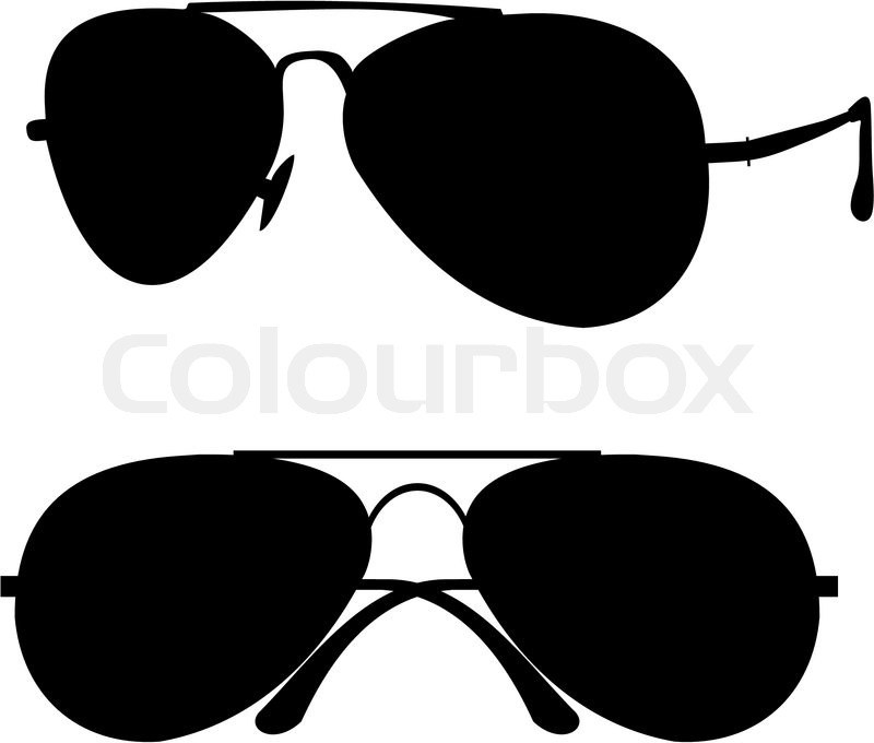 800x680 Black Classical Sunglasses In Metal Frame