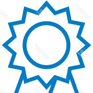 300x300 Isolated Award Ribbon Icon Vector Illustration Orangiausa