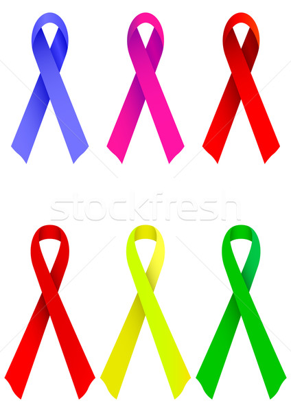 424x600 Symbol Or Award Ribbon Vector Illustration. Vector Illustration