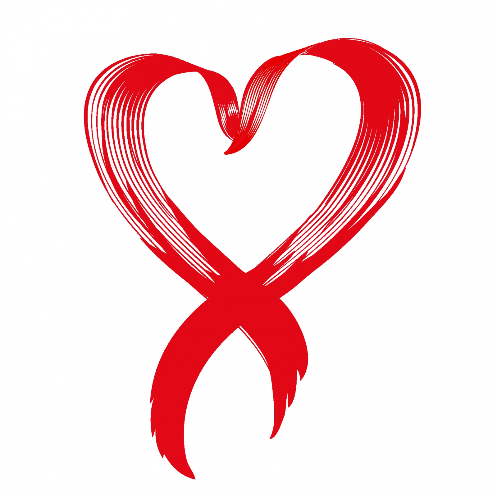 1600x1600 Love Awareness Ribbon Vector Clipart Panda