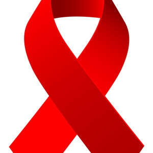 300x300 Red Aids Awareness Ribbon Vector