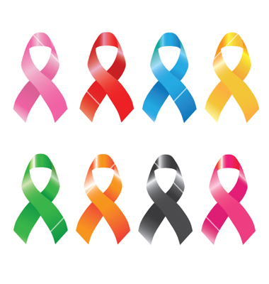 380x400 Awareness Ribbons Vector Clipart Panda
