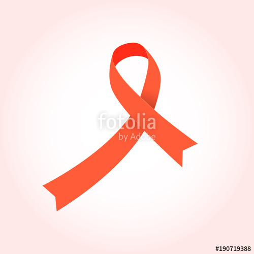 500x500 Breast Cancer Awareness Ribbon. Vector Design And Illustration