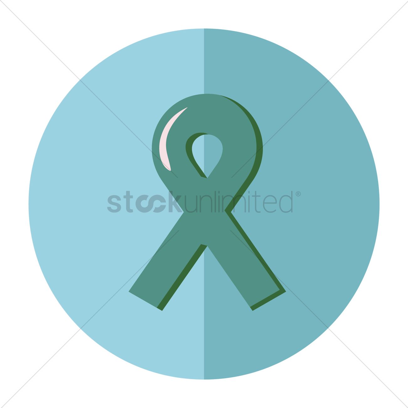 1300x1300 Free Aids Awareness Ribbon Vector Image