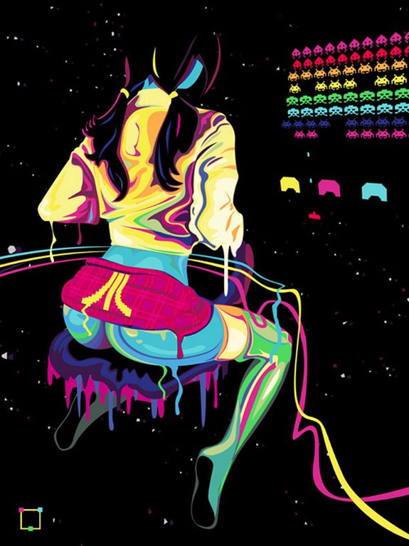 575x767 Awesome Vector Illustrations By Genaro De Sia Coppola