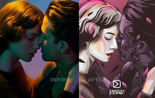 536x340 Make Unique And Awesome Vector Art From Your Photo For