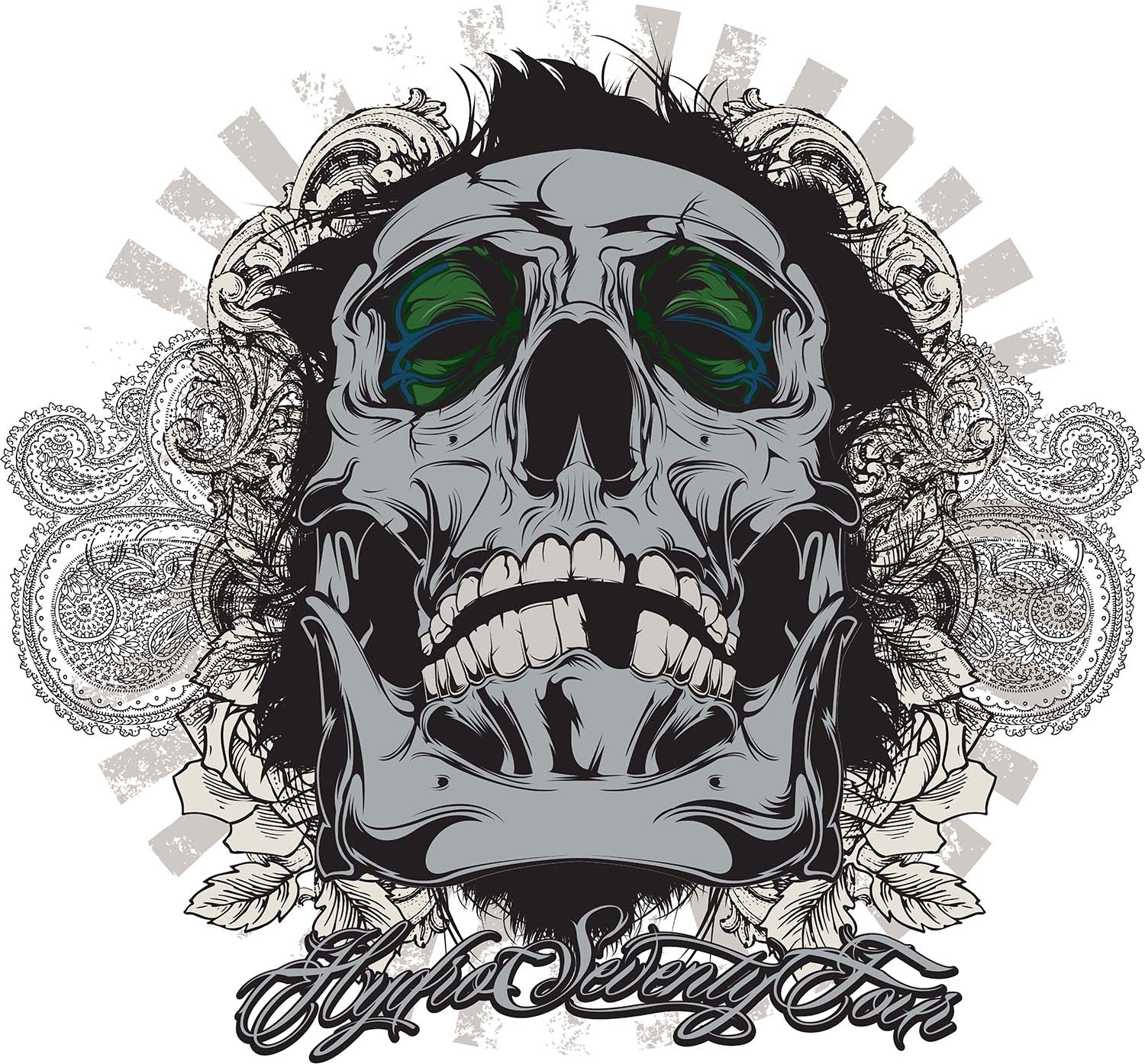 1500x1394 Adobe Illustrator Tutorial Create Awesome Vector Skull Art