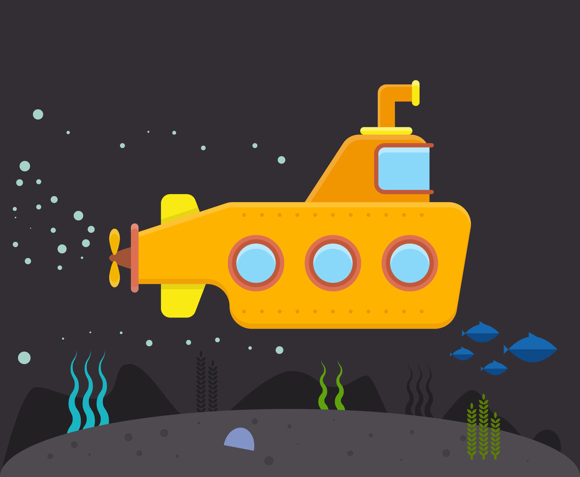 1136x936 Awesome Submarines Vectors Vector Art Amp Graphics