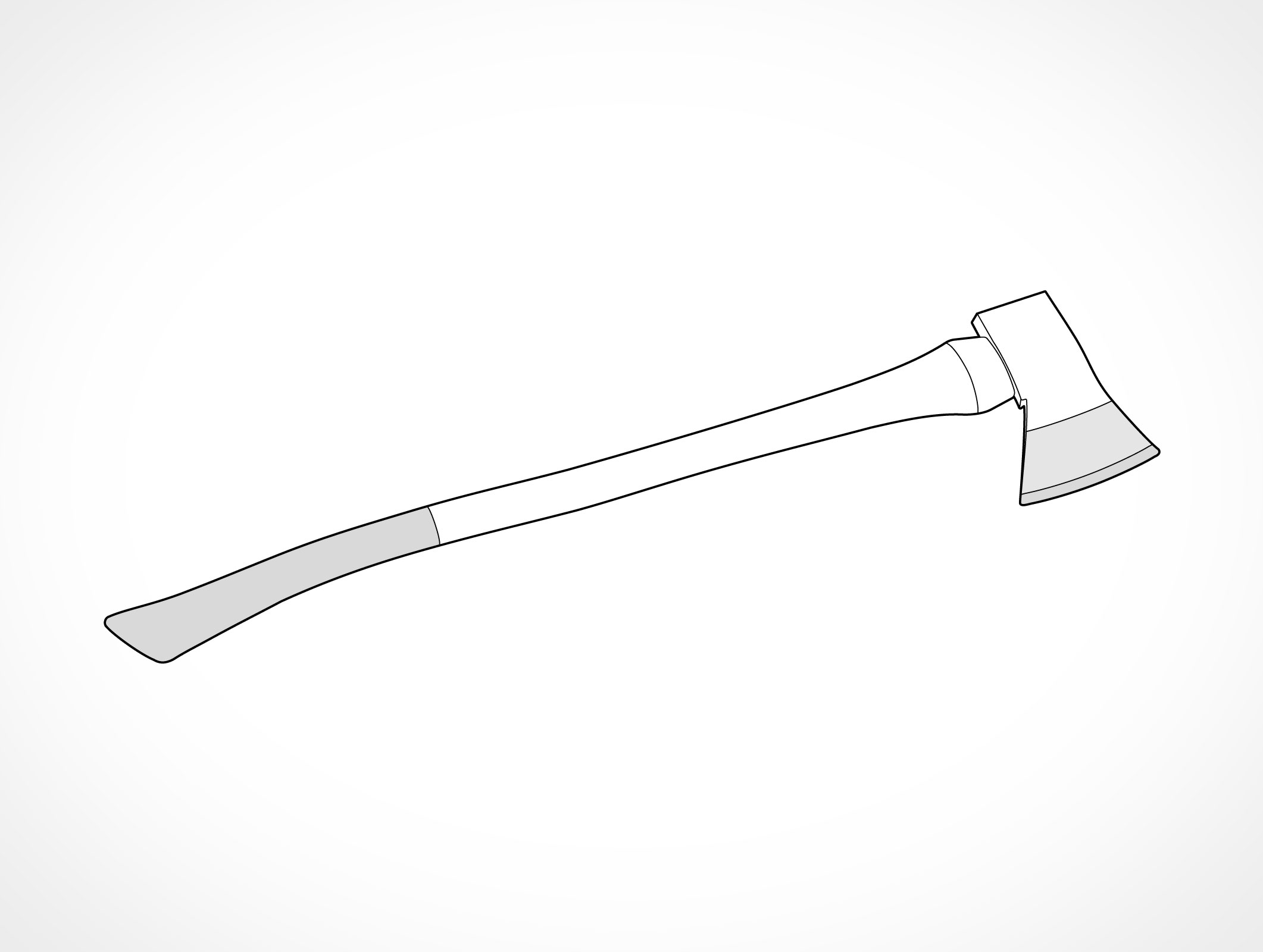 2122x1600 Fire Axe Vector