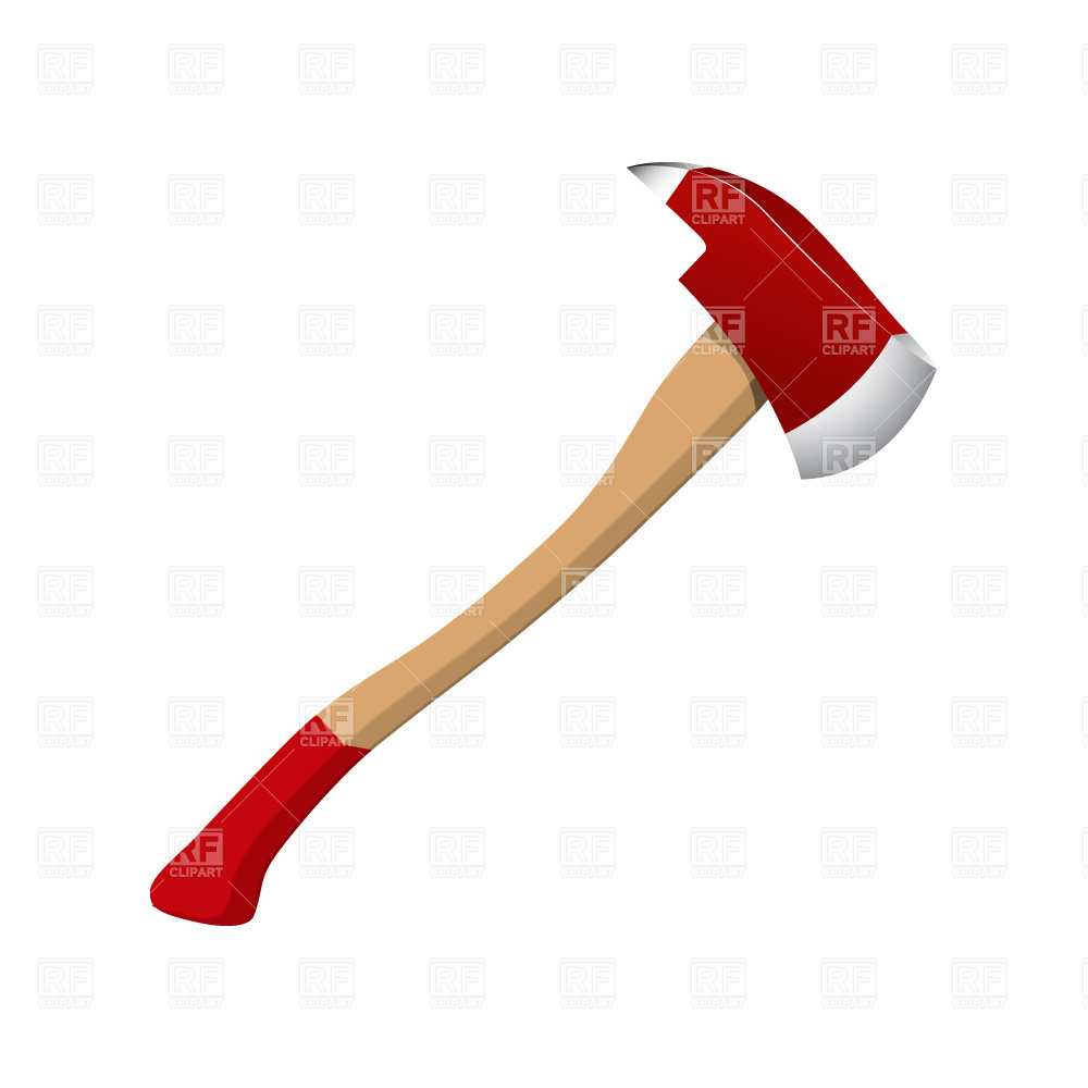 1000x1000 Firefighter Axe Vector Image Vector Artwork Of Objects