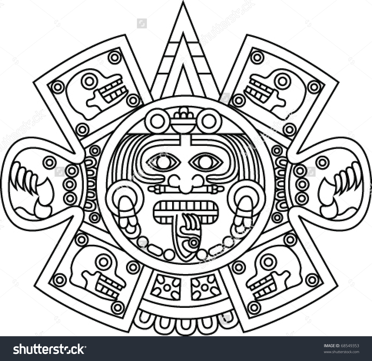 The best free Aztec vector images. Download from 171 free vectors of ...