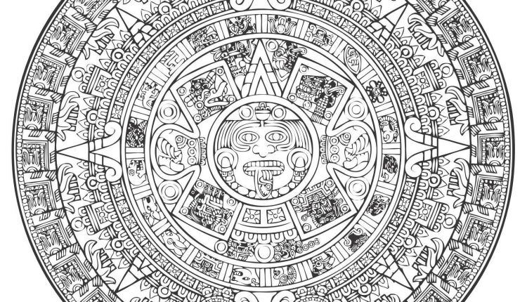 Aztec Calendar Vector at GetDrawings | Free download