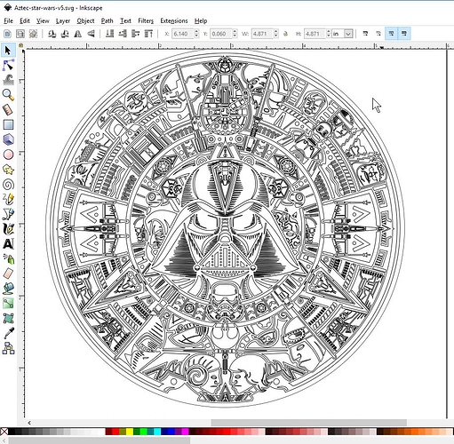 511x500 Starwars Aztec Calendar