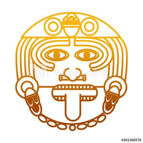 Aztec Sun Vector at GetDrawings | Free download