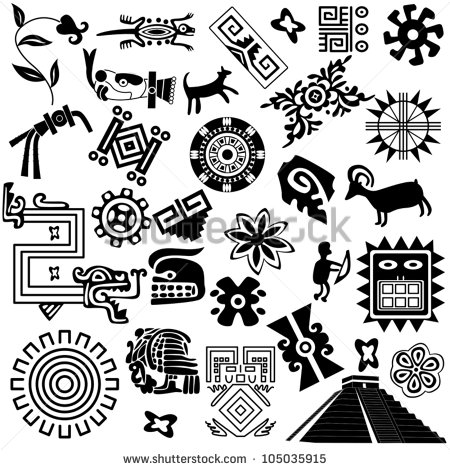 450x470 Aztec Clipart Animal