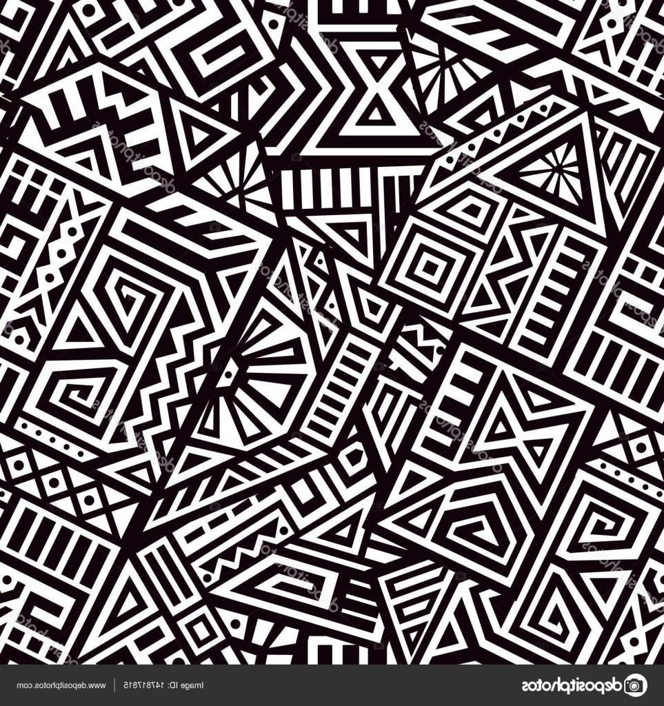 963x1024 Best Stock Illustration Aztec Vector Seamless Pattern Design