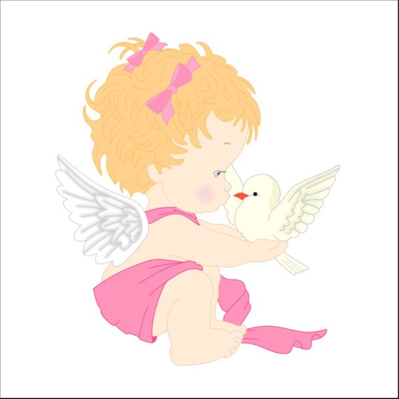 570x570 Baby Angel Vector Premium Butismo Totalmente Editable Png Ai Etsy