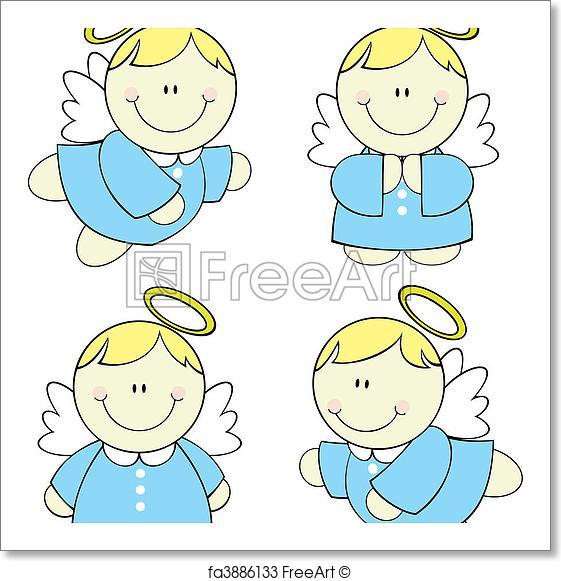 Baby Angel Vector at GetDrawings | Free download