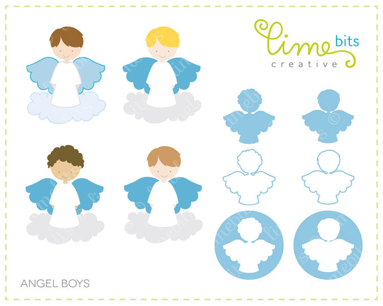 750x599 Small Clipart Angel Boy