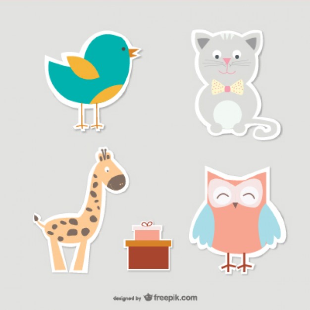 626x626 Baby Animals Vector Collection Vector Free Vector Download In