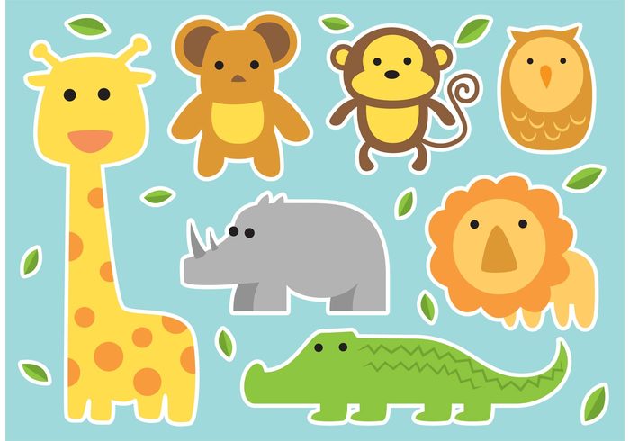 700x490 Baby Vector Animals