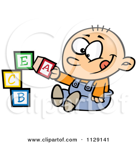 450x470 3d Baby Blocks Clipart