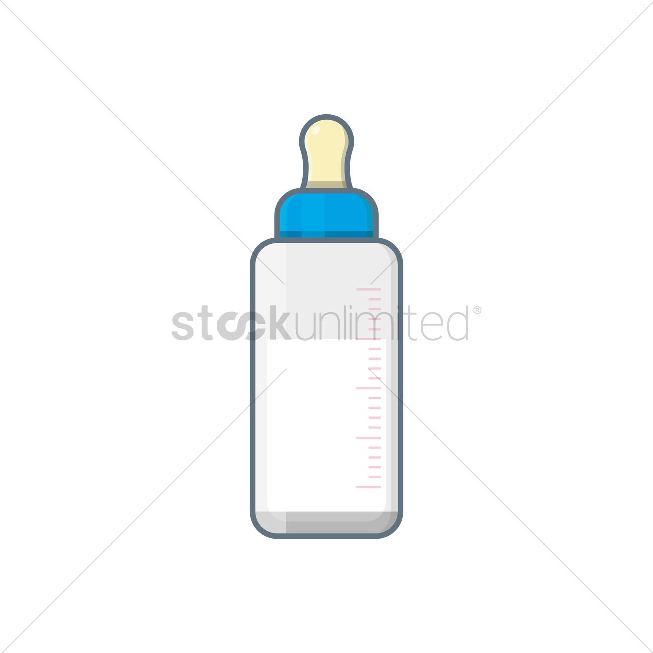 1300x1300 Free Baby Bottle Vector Image