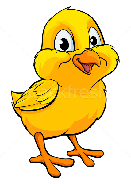 427x600 Cartoon Easter Chick Vector Illustration Christos Georghiou
