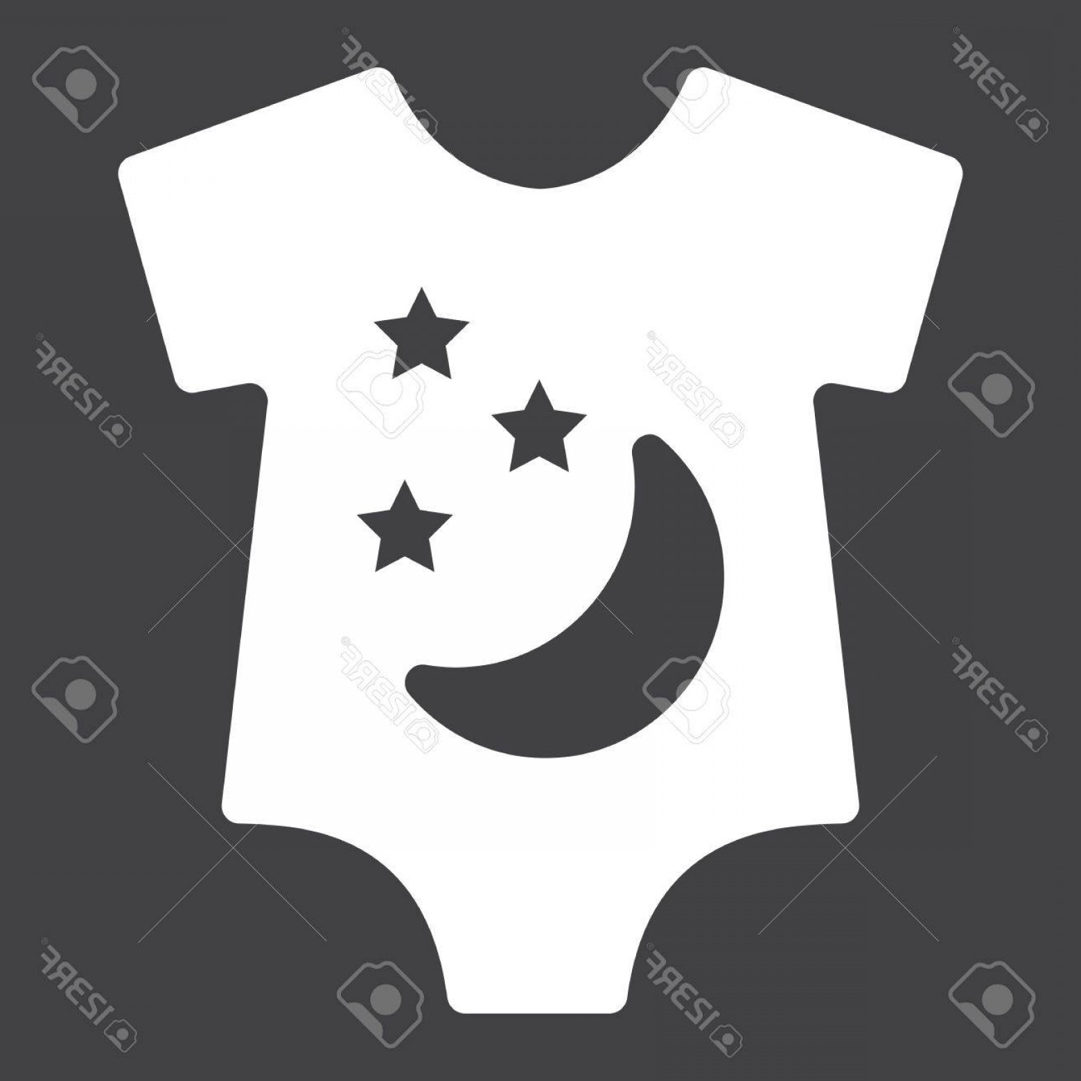 1560x1560 Photostock Vector Baby Romper Solid Icon Baby Clothes And Kid