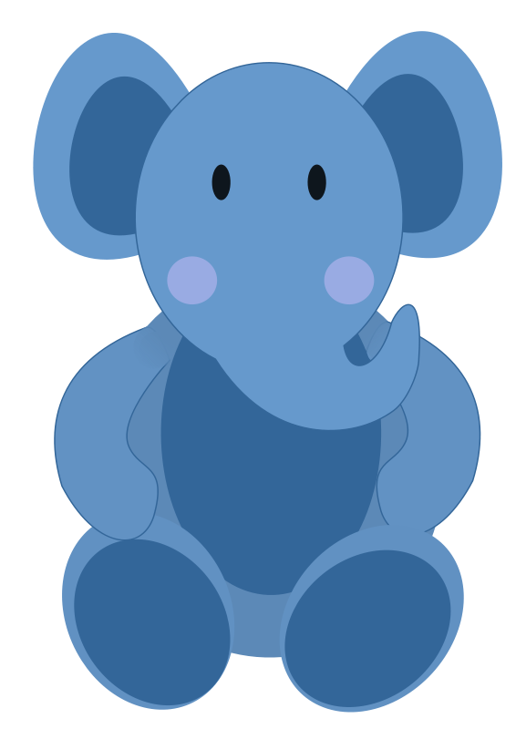 566x800 Free Vector Baby Elephant Vector Graphic Available For Free