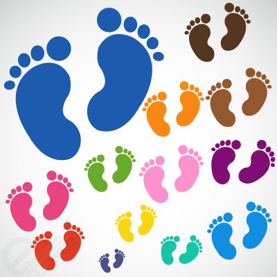 400x400 Free Baby Feet Free Vector Download Psd Files, Vectors Amp Graphics
