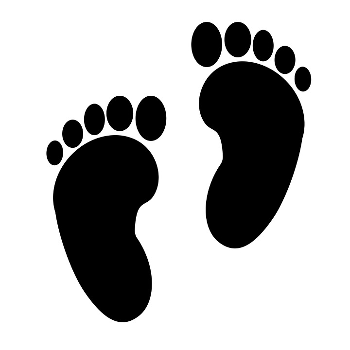 720x720 Baby Feet Vector 4256824