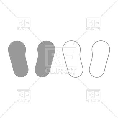 400x400 Baby Footprint Icon Vector Image Vector Artwork Of Signs